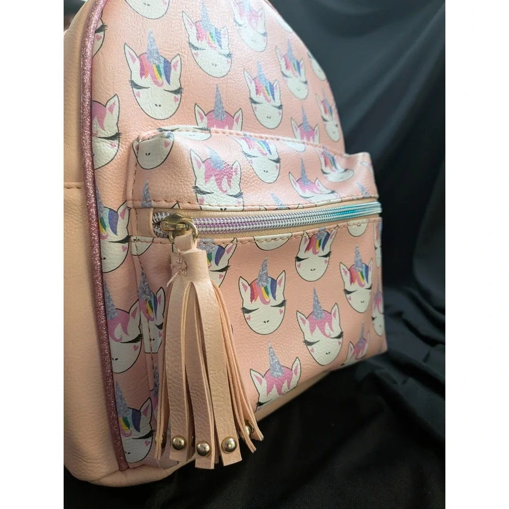 OMG Accessories Unicorn Glitter Mini Backpack Brand New with Tags